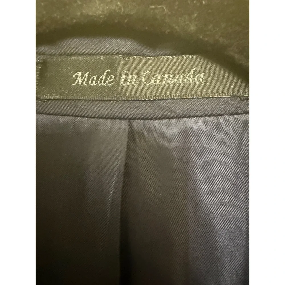 Cullwell & Sons Reda 1865 Navy Blue Super 130s Wool Blazer Sport Coat 42R
